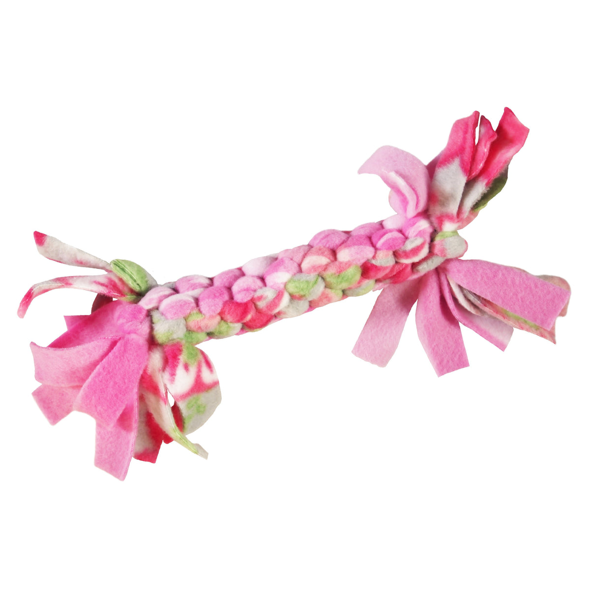 Paisley's Playthings : Braided Fleece Dog Toy - LEAGUE OF CRAFTY CANINES