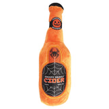 Halloween Dog Toy : Creepy Crawly Cider Plush Bottle