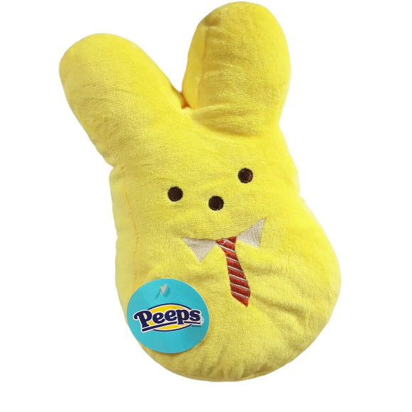 Easter Dog Toy : Peeps Pet Bunny Plaything - Yellow - Squeaker