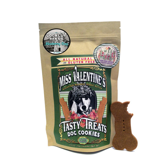Miss Valentine's Tasty Treats : Sweet Sassy Molassy  (Blackstrap Molasses & Peanut Butter) - LEAGUE OF CRAFTY CANINES