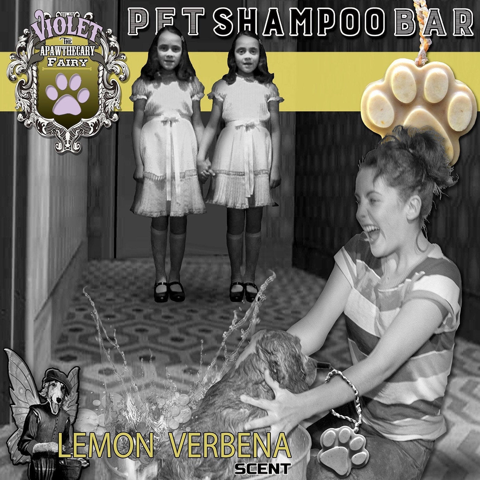 Pet Shampoo Bar : Lemon Verbena scent (High Quality, All Natural Ingredients) Dog Soap - LEAGUE OF CRAFTY CANINES