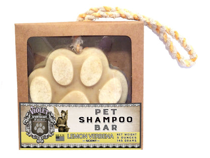 Pet Shampoo Bar : Lemon Verbena scent (High Quality, All Natural Ingredients) Dog Soap - LEAGUE OF CRAFTY CANINES