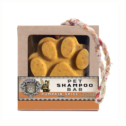 Pet Shampoo Bar : Pumpkin Spice scent (High Quality, All Natural Ingredients) Dog Soap - LEAGUE OF CRAFTY CANINES