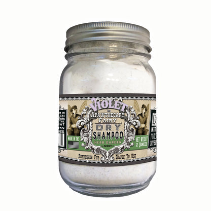 Violet the Apawthecary Fairy : (Herb Garden-Scented) Dry Shampoo For Dogs ! - LEAGUE OF CRAFTY CANINES