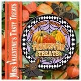 Trickster Treats  Pumpkin & Peanut Butter - All Natural, Gluten Free Dog Cookies - LEAGUE OF CRAFTY CANINES