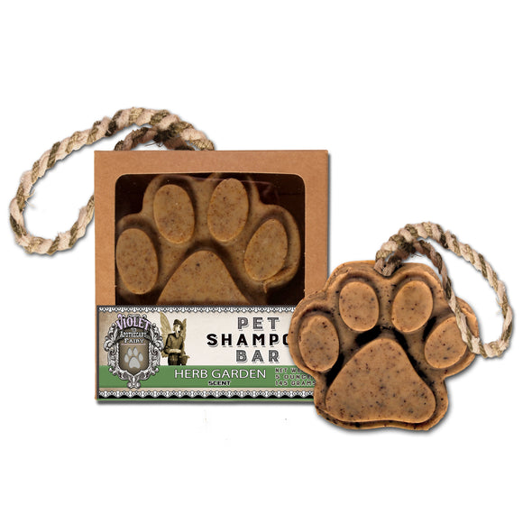 Pet Shampoo Bar : Herb Garden scent (High Quality, All Natural Ingredients) Dog Soap - LEAGUE OF CRAFTY CANINES