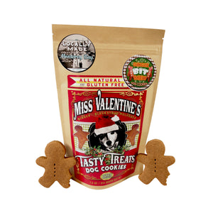 Miss Valentine's Tasty Treats (Gluten Free Dog Cookies) Ginger & Blackstrap Molasses - LEAGUE OF CRAFTY CANINES