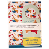 Remote Learning Home School Essentials : Corgi (Dog) Themed Notepad and Door Hanger - LEAGUE OF CRAFTY CANINES