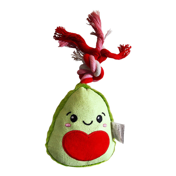 Dog Toy : Knotted Rope Avocado Pull Toy - LEAGUE OF CRAFTY CANINES