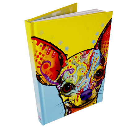 Quiet Fox Designs : Chihuahua Dog Notebook - archival quality, acid free