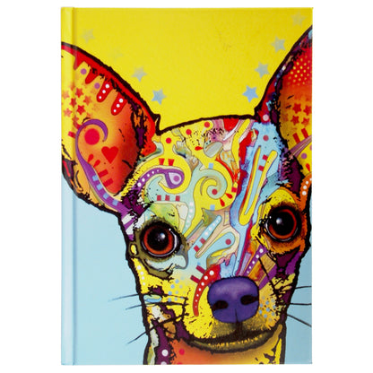 Quiet Fox Designs : Chihuahua Dog Notebook - archival quality, acid free