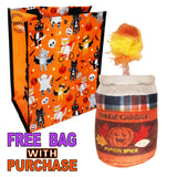 Fall/Thanksgiving Dog Toy : Pumpkin Spice Yorkie Candle -