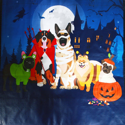 Reusable Eco Friendly Shopping/Gift Bag - Halloween Dogs in Costumes