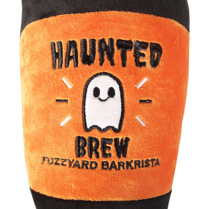 Holiday Dog Toy : Jumbo-Sized Haunted Brew Plush - halloween theme