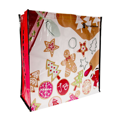Reusable Eco Friendly Shopping/Gift Bag - Christmas themed 2 Bag Set!
