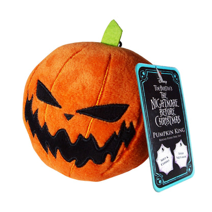 The Nightmare Before Christmas - Halloween Dog Toy : Pumpkin King Round Plush - TNBC