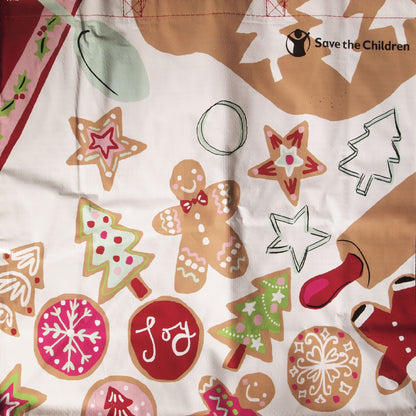 Reusable Eco Friendly Shopping/Gift Bag - Christmas themed 2 Bag Set!